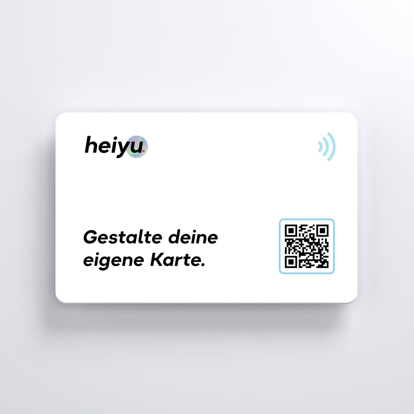 heiyu®Card - Personalisierte Digitale Visitenkarte