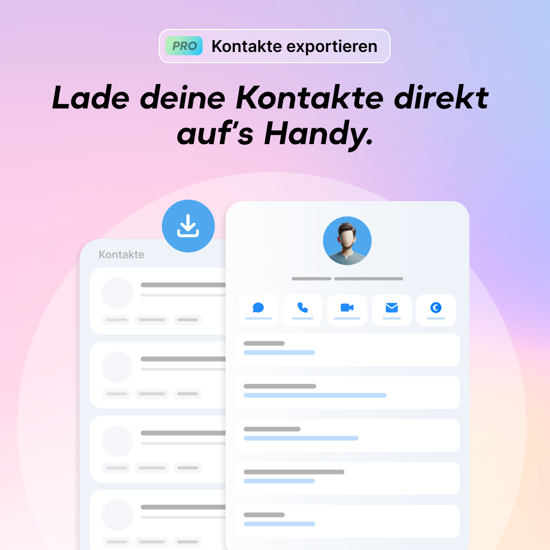 heiyu®Metal - Premium Edelstahl Visitenkarte